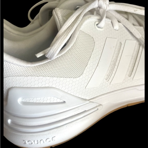 Adidas Kids Size 6Y Rapidasport K White Running Athletic Shoe New in Box - Picture 6 of 10